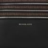 Michael Kors Mk Logo Leather Clutch Medium Men clutch Black Dark-Brown 36H1LGFU2L-201