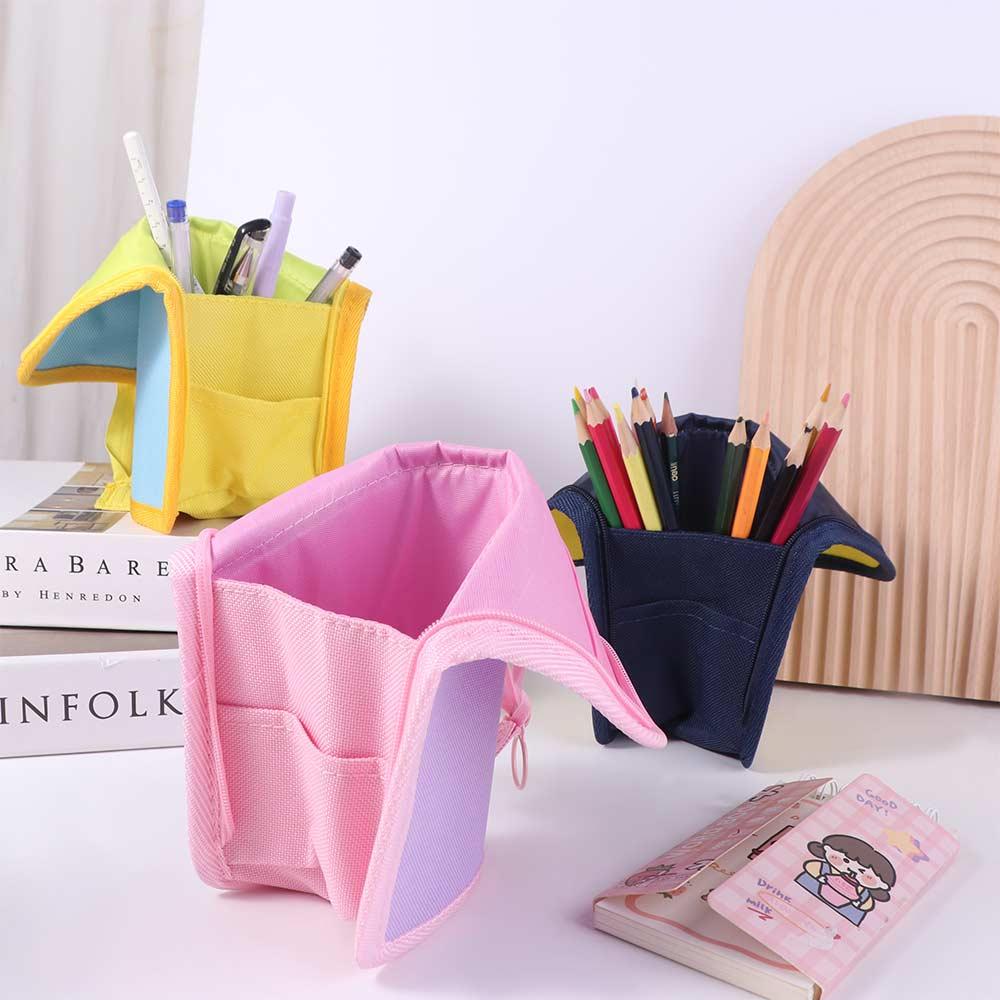 Creative Pencil Case Simple Storage Bag Student Supplies Stationery Bag  Children