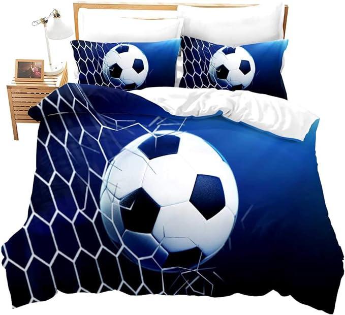 Série polyesterových povlaků na přikrývku s 3D digitálním potiskem Dvoudílná nebo třídílná sada Může být