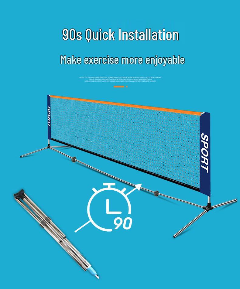 Luspeed Portable Badminton & Tennis Net Stand