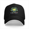 Be Kind Be Bloom Flower Graphic Baseball Cap Unisex Polyester Casual Adjustable Sports Hat