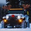 Car Christmas Decorations Cute Funny Waterproof Nose Antlers Kit Vehicle Accessories for Winter Holiday New Year Family Friends