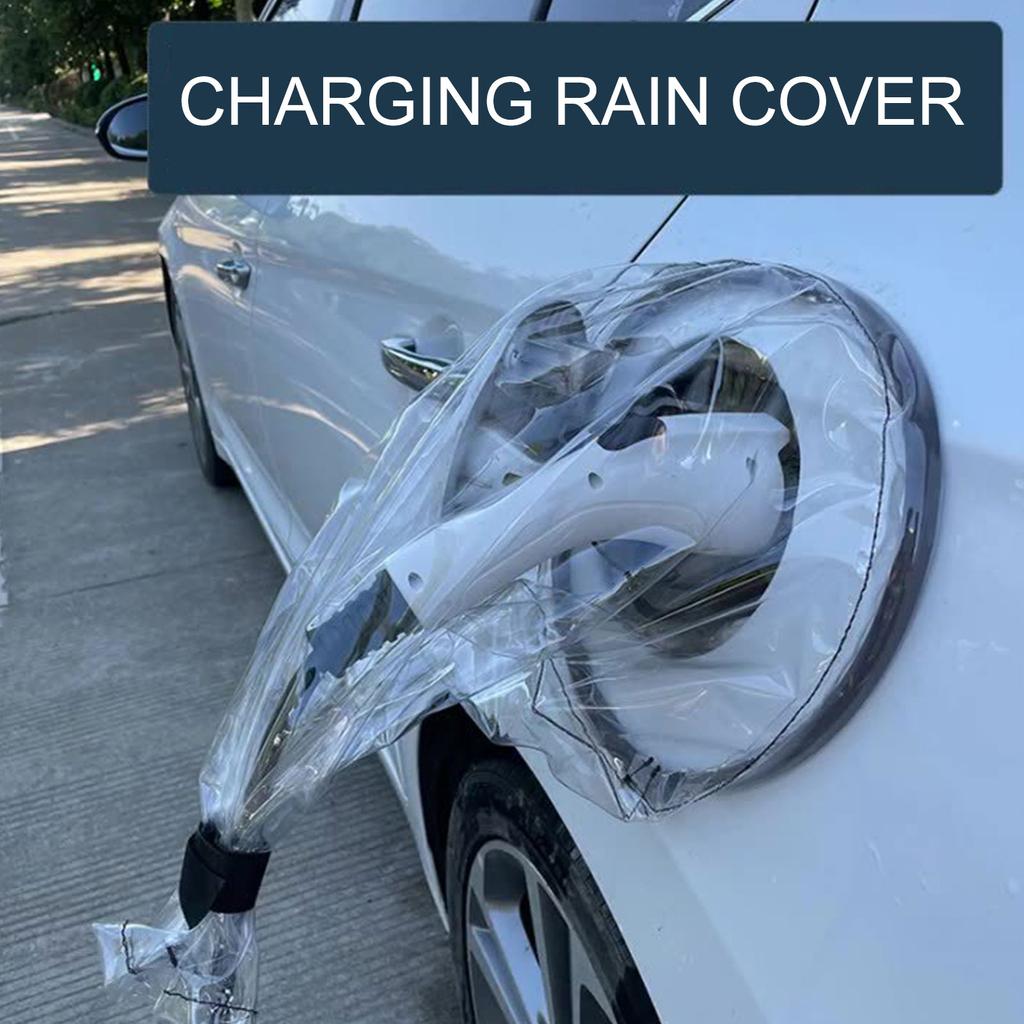 Auto Charging Port Cover Charger Rain Bag Magnet Adsorption Waterproof Cover  For Tesla Model 3/Y Exterior Accessories