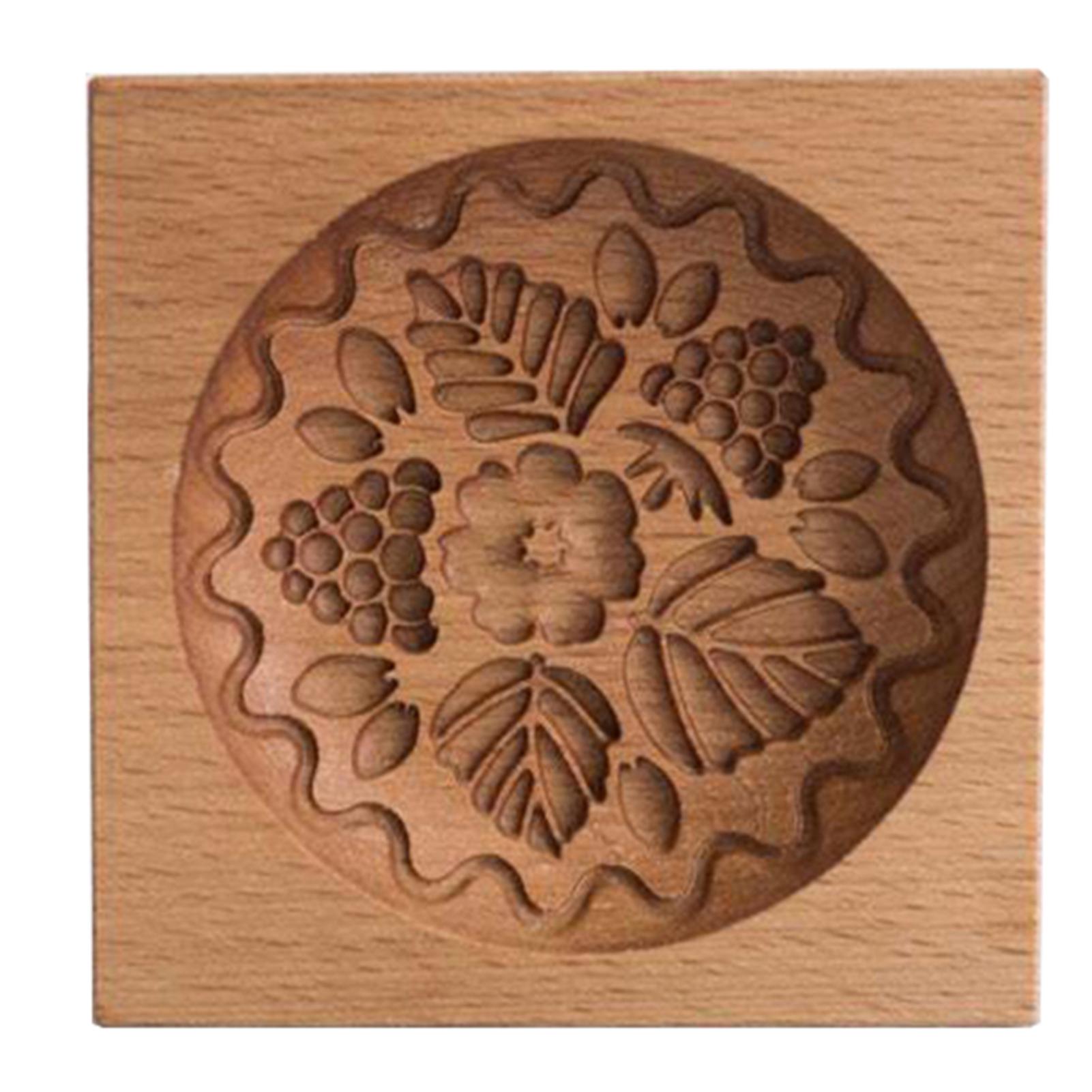 

Резные деревянные трафареты для выпечки печенья, трафареты для имбирного печенья своими руками, практичные кухонные инструменты, простота в эксплуатации