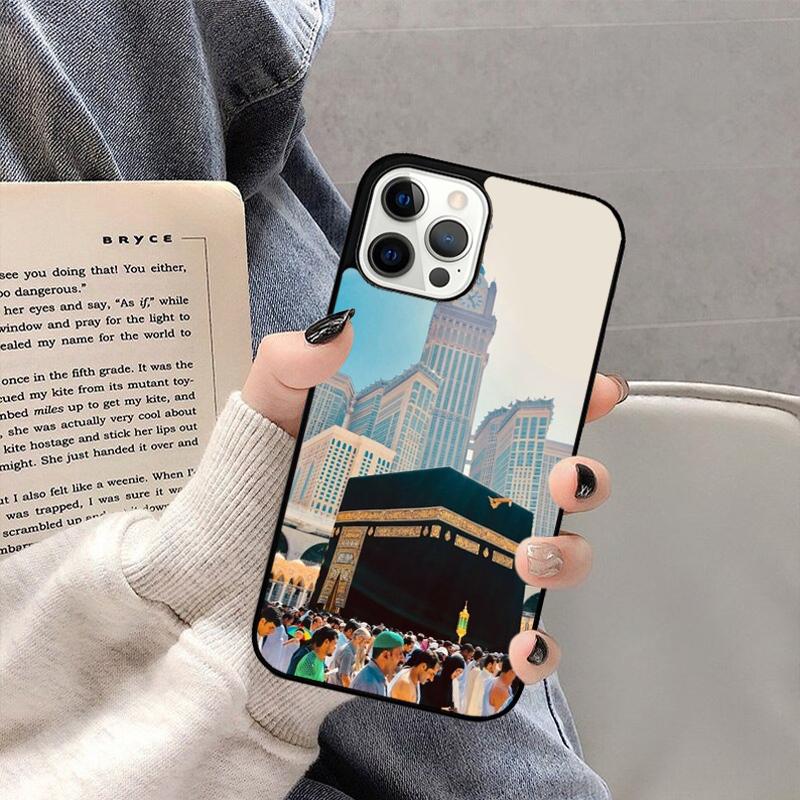 Islamic Muslim Pilgrims In Mecca Phone Case For iPhone 17 Air 16 15 14 Plus 11 12 13 Pro Max Coque Cover Shell