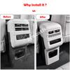 For BYD Equation Leopard 7 Titanium 7 2025 2026 Rear Air Vent Outlet Back Anti-kick Board Trim Protector Cover Car Accessories