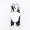 Περούκα Cosplay Boothill Anime HSR Boothill Ασημί Λευκό Μαύρο Αναμεμιγμένο Μακρύ Συνθετικό Μαλλί Ανθεκτικό στη Θερμότητα Περούκες Anime + Σκουφάκι Περούκας