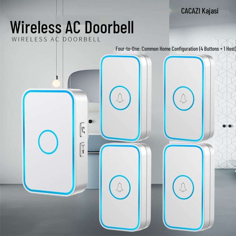 Smart Long-Range Wireless Doorbell with Remote Control