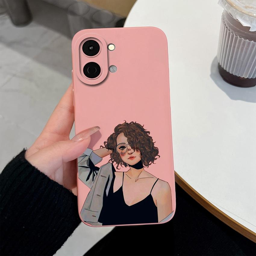 For Tecno Spark Go 3 2 1S 40 30 40C Pova 7 Ultra Pro Neo Case Sweet Girls Back Cover Soft Liquid Silicone Shockproof Phone Bags For Tecno Shell Bumper