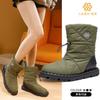 Foreign Trade Snow Boots 2025 Winter New Thickened Warm Couple Cotton Shoes Non-slip Large Size Medium Tube Snow Boots