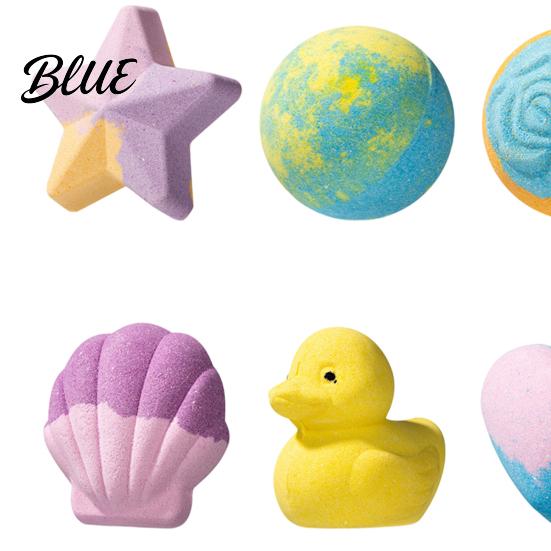 Bubble Bath Balls 6Pcs/Set Salt Bombs Ocean Starfish Shell Love Heart Duck Essential Oils Fizzies Moisturizing Dry Skin Shower Ball Spa Birthday Gift