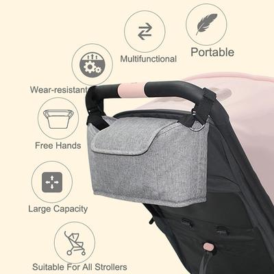 Borsa da appendere Organizzatore per passeggino Portabottiglie Portabicchieri Accessori