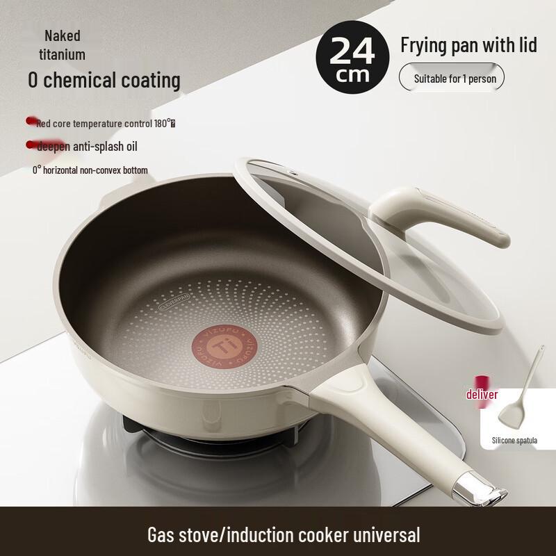 

Zwilling 24cm Red Core Titanium Frying Pan
