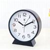 Noiseless Alarm Clock with No Ticking Designs Suitable for Students and Professional Quiet Movement Analog Table Clock