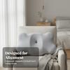 Neck Pillow with Cooling Cover Skin-Friendly Pillowcase Cozy