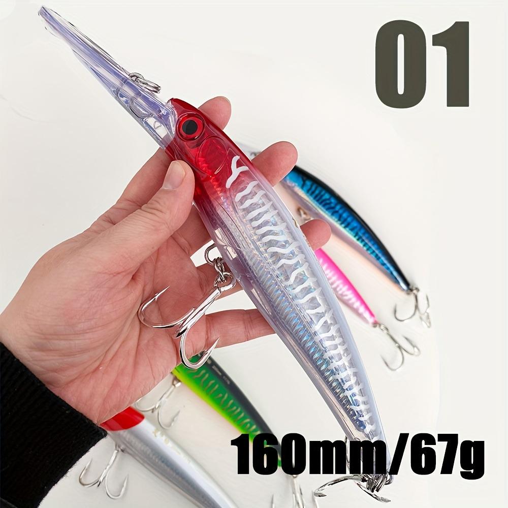 Exclusive Long Lip Minnow Lure: Cross-Border Sinking Bait for Sea Fishing