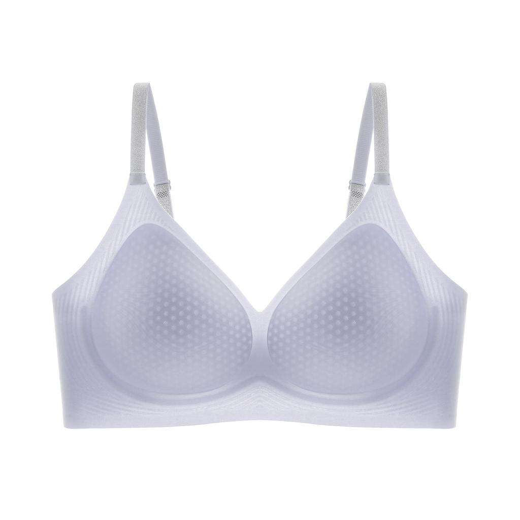 Liquid Foundation Breathable Suspender, Thin Shoulder Strap, Small Chest Gathered, Summer Thin Ice Silk Comfortable Seamless Bra Cover