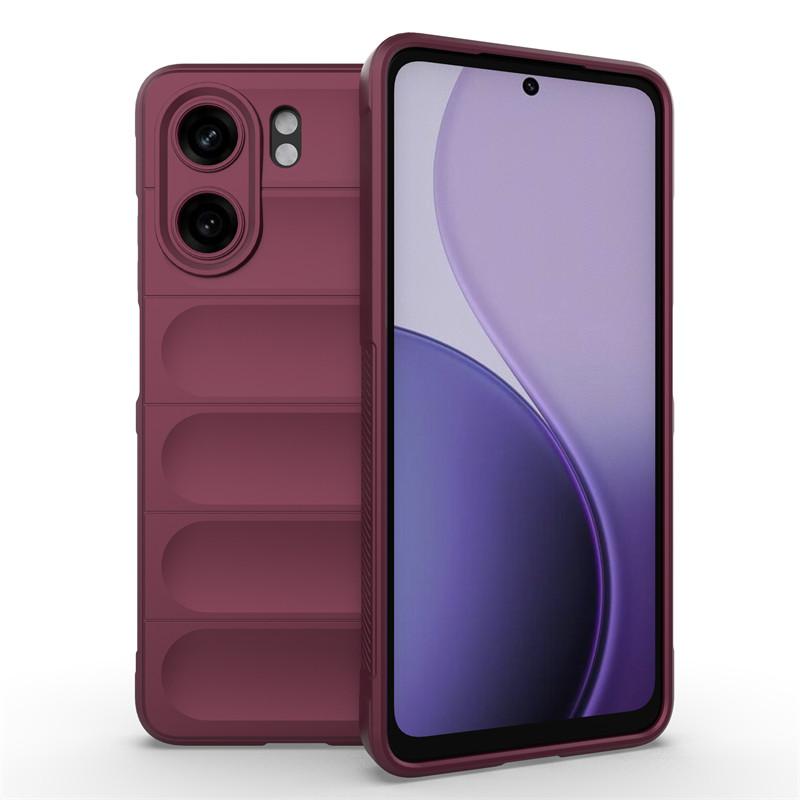 For Oppo A5x Case Oppo A5x 4G 5G Cover Cases Shockproof Silicone Anti-fingerprint Protective TPU Phone Back Cover For Oppo A5x