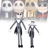 Entzückendes Plüschtier Jack Skellington Puppe Perfekt für Halloween- und Weihnachtsfeiern