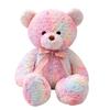 Rose Pink Cuddly Teddy Bear Plush Stuffed Animal For Children Birthday Presents