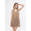 Women's Openwork Knitwear Long Sweater Tunic