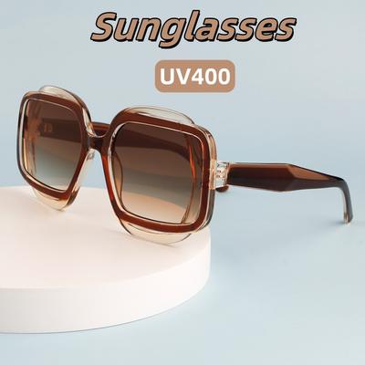 New Uv Protection Sunglasses Women'S Fashion Street Shooting Trend Hundred Uv400 Shades Eyewear Cycling Sun Protection