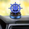 Schiffsruder Auto Lufterfrischer Rotierende Solare Auto Lufterfrischer Auto Parfüms Stress abbauen & Gerüche reinigen für Zuhause Büro