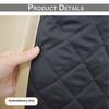 1/2 Pcs Thick Heavy Curtains Cold Protection Outdoor Thermal Curtain Eyelet Curtains