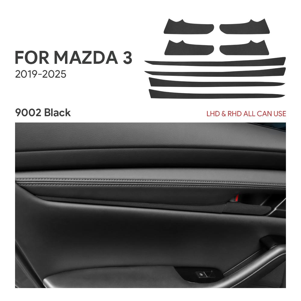 Top Suede Trim LHD RHD Sticker For Mazda 3 BP M3 Axela 2019 2020 2025 2025 2025 2025 2025 Car Door Handle Interior Accessories