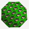 1PC Warner Powerpuff Girls Automatic Open/Close Umbrella with Windproof, 25-Rib Sturdy Canopy, Durable Ribs1242A