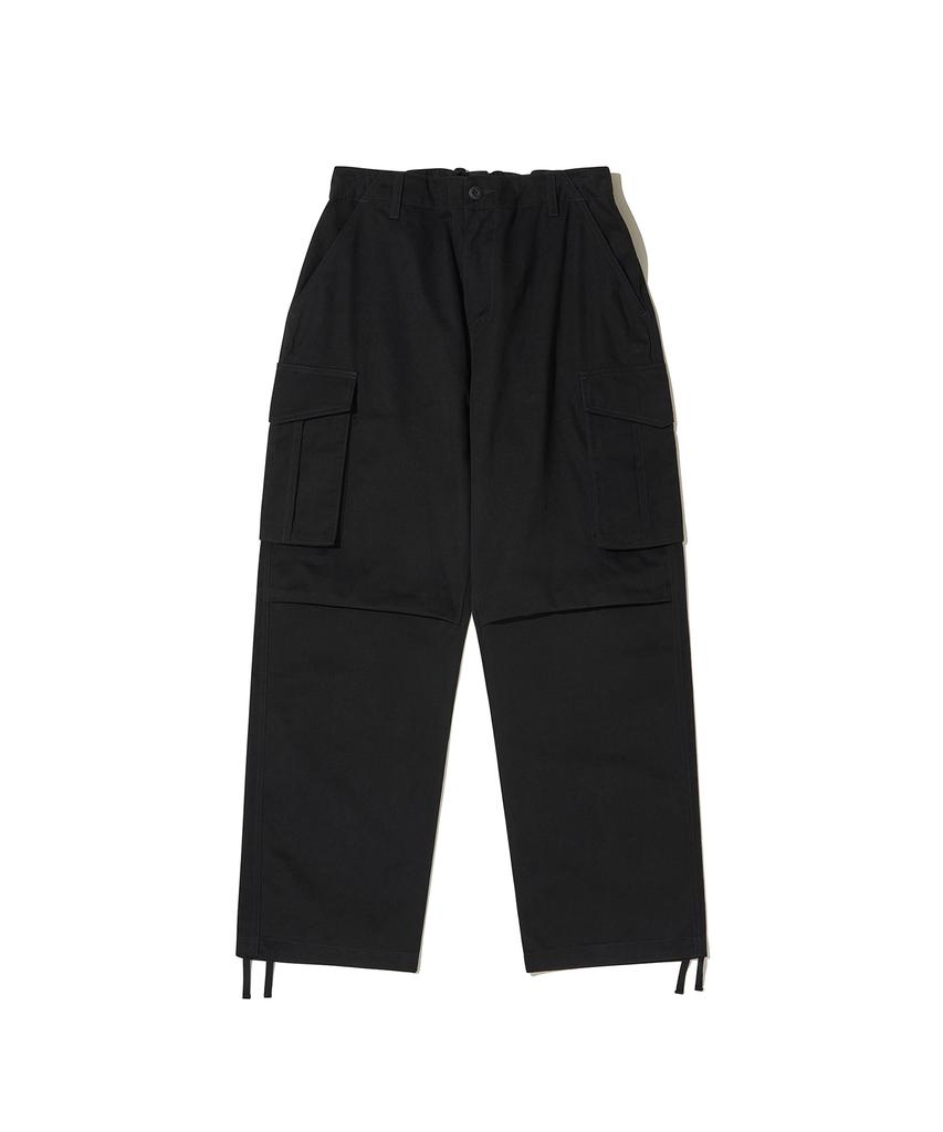 URBANDTYPE Washed Cotton Parachute Wide Pants_3Color