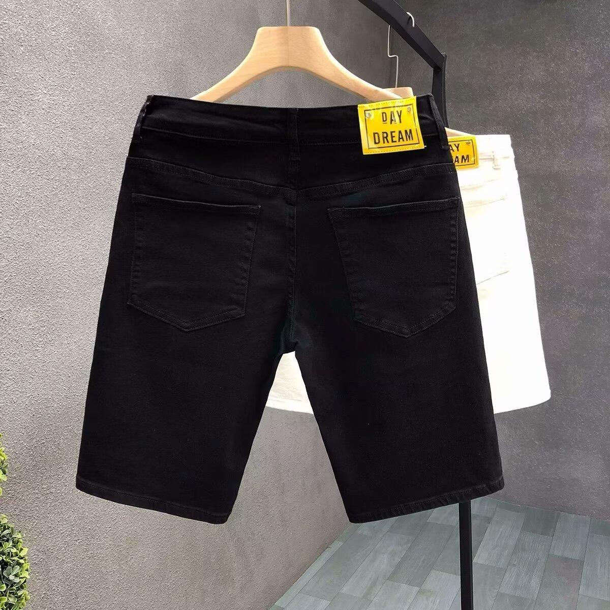 

JYL Men s Cargo Denim Shorts Summer American Street Loose Straight Casual Fifth Pants 29 мокасин кольору