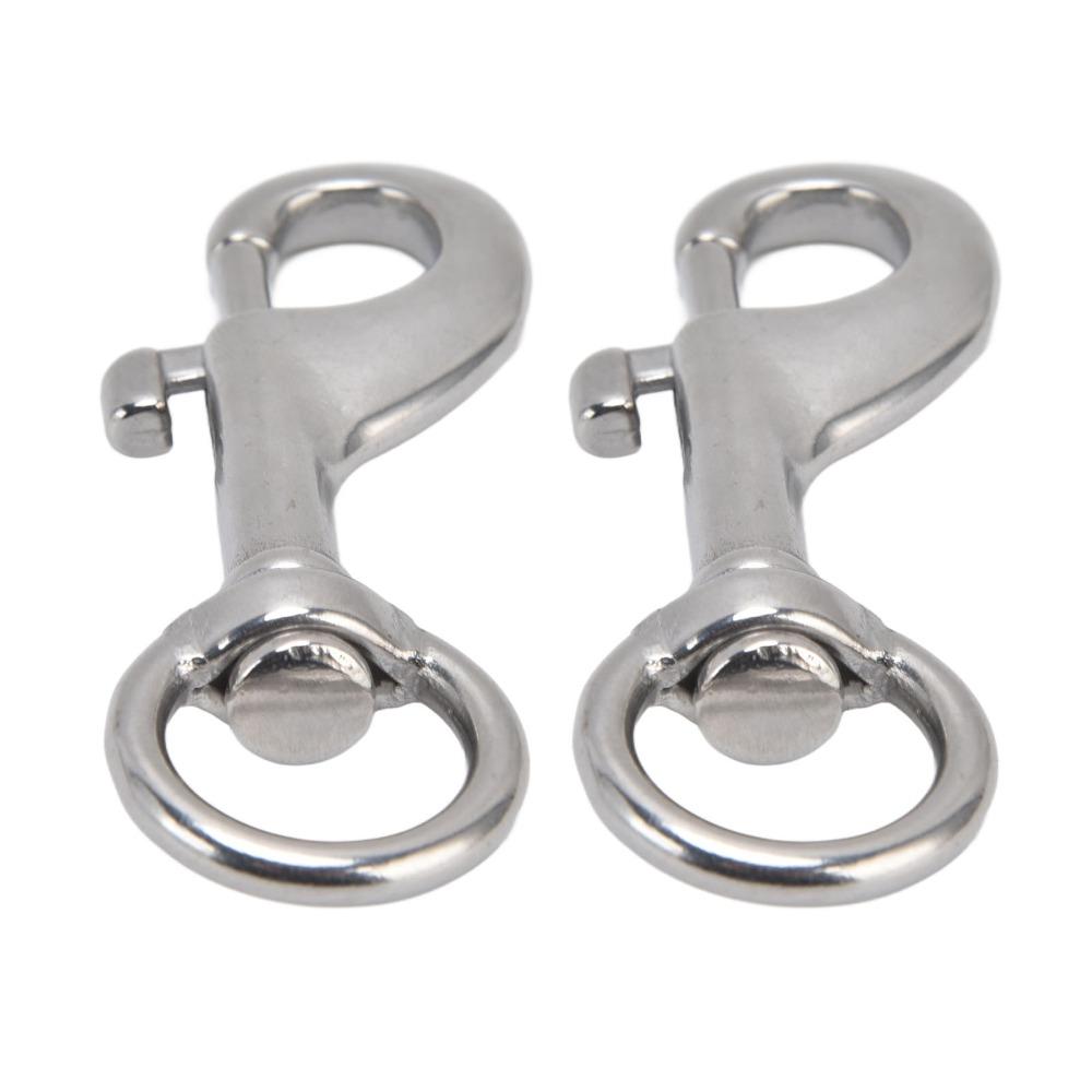 6pcs Heavy Duty Swivel Eye Bolt Hooks Marine Grade Heavy Duty Bolt Snaps  For Camera Strap