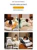 Ice Bean Headboard Cushion: Soft Backrest Pillow and Sofa Lumbar Support for Girls' Dormitory