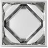 Plant Pot Silver 40 X 40 X 40 Cm Galvanized Steel