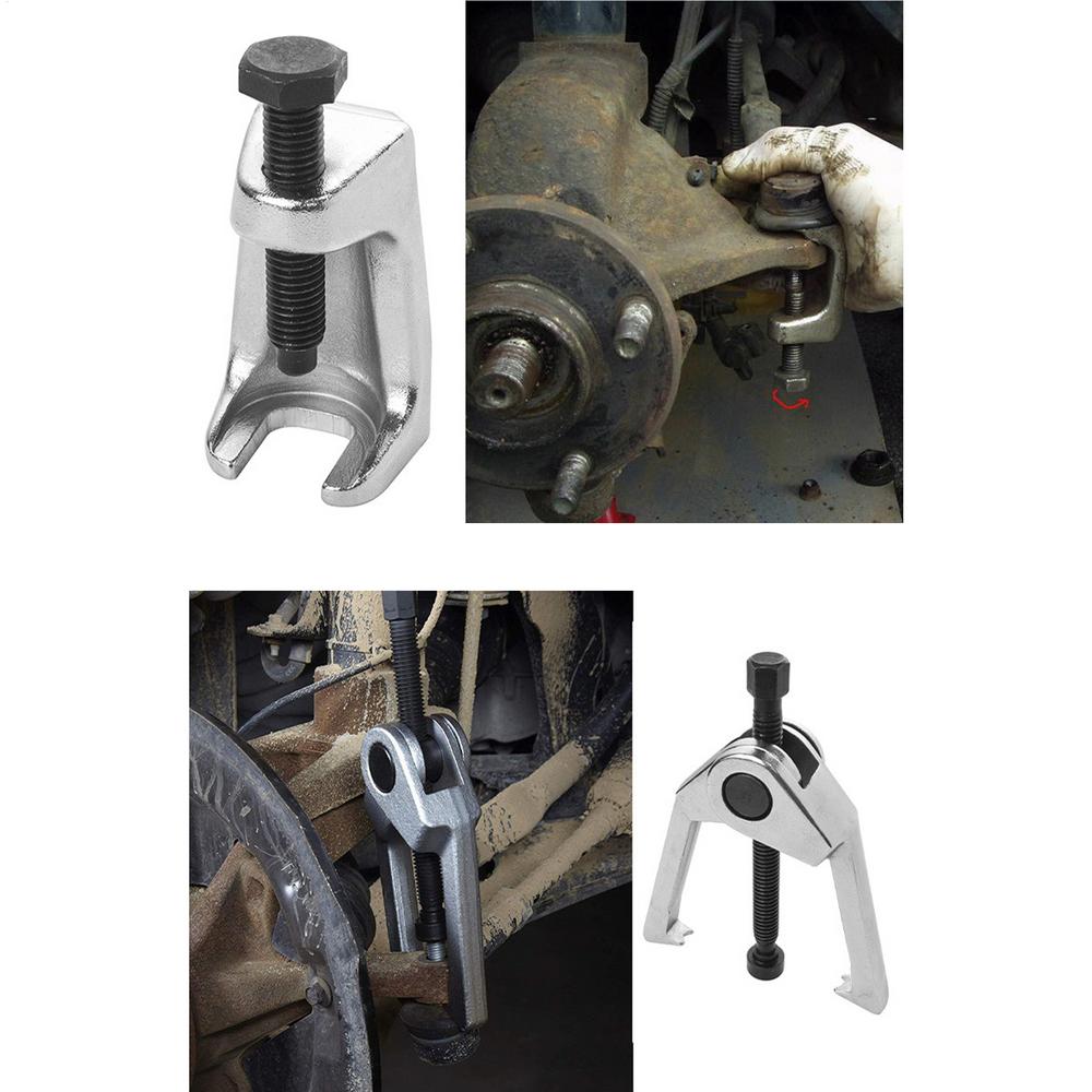 Kugelgelenkabzieher 5-in-1 Mechanikerwerkzeuge Spurstangenkopfabzieher Hochleistungs-Auspresswerkzeug mit Koffer für Auto LKW ATV