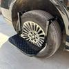 Folding Platform Step Painted Finish Vehicle Heavy Duty