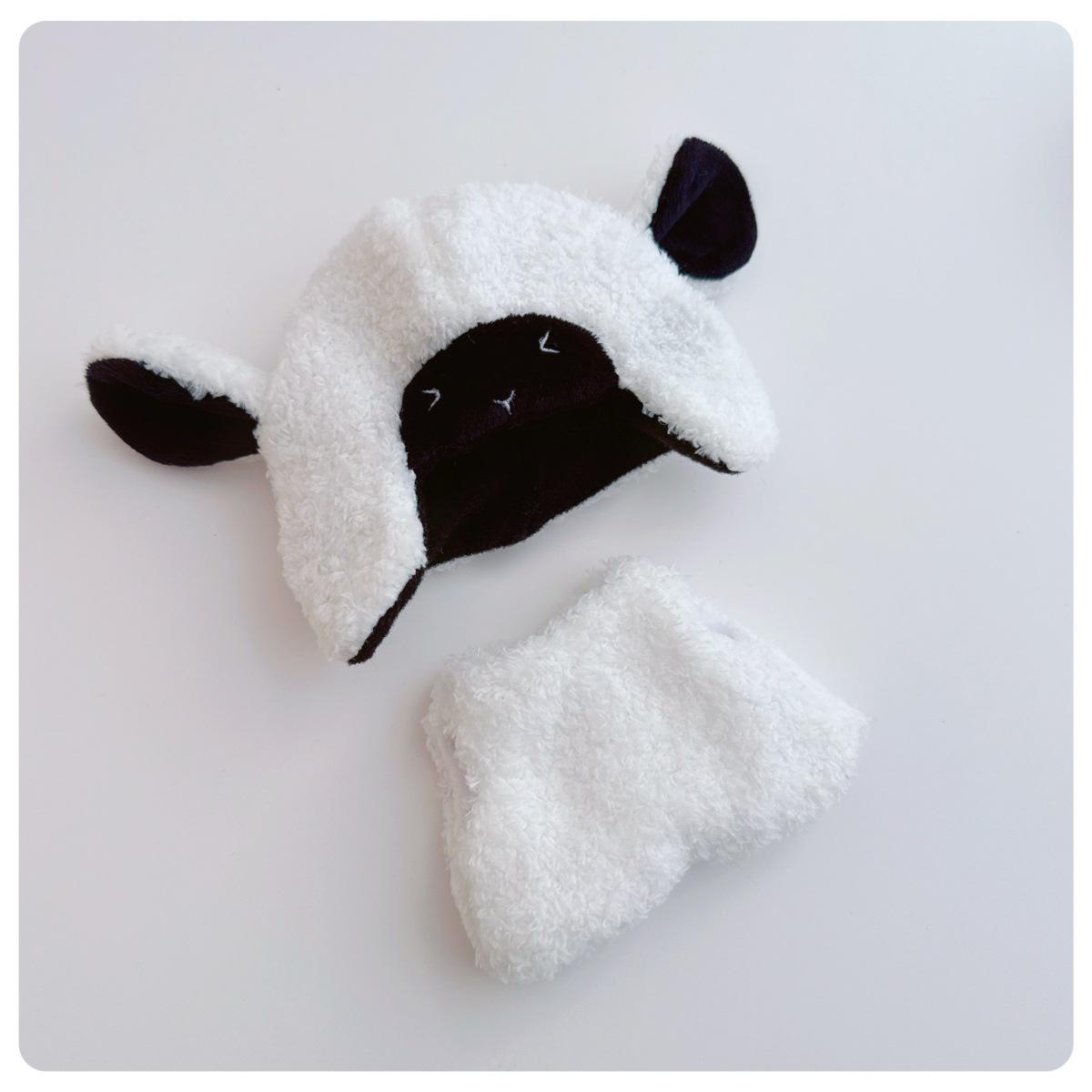 

Набор одежды для куклы Лабубу: Наряды для хлопковых кукол 17 см и 10 см с плюшевым гусем, кроликом, овечкой 15 см и шляпой. 10cm