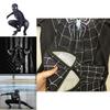 Atmungsaktiver Und Elastischer Spiderman Black Venom Zentai Anzug Mit Durchsichtigen Augen