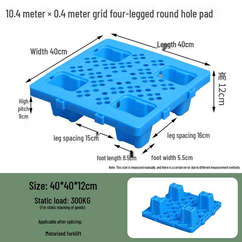 Moisture-Proof Plastic Forklift Pallet Platform Tray