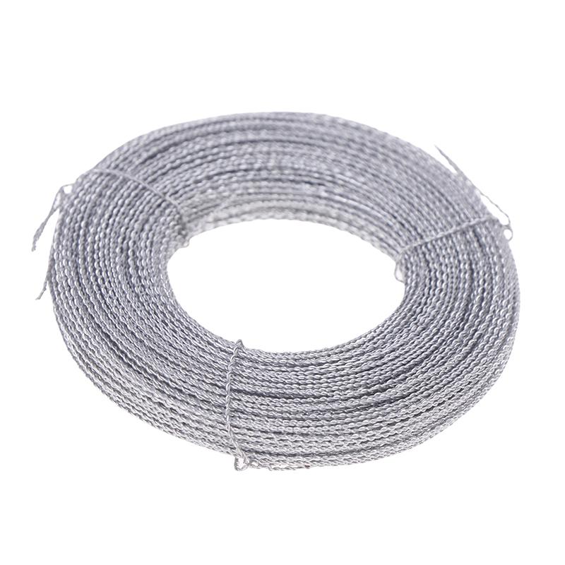 Conjunto de Fivelas de Selo de Chumbo para Medidor Elétrico Amplamente Utilizado Fio de Ferro Selagem com Chumbo Fio de Selagem Duas Partes 40M/Rolo