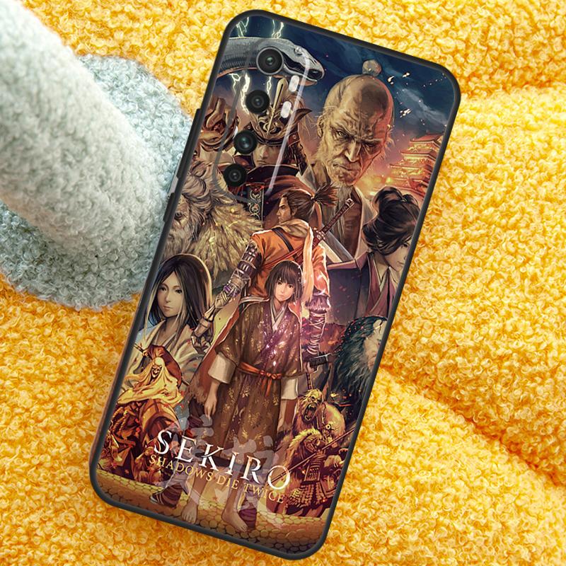 Sekiro Shadows Die Twice Puzdro Pre POCO X3 X4 X5 F5 Pro M5s C40 F4 GT F3 Kryt Pre Xiaomi 12T 11T Pro 12 13 Lite 12X