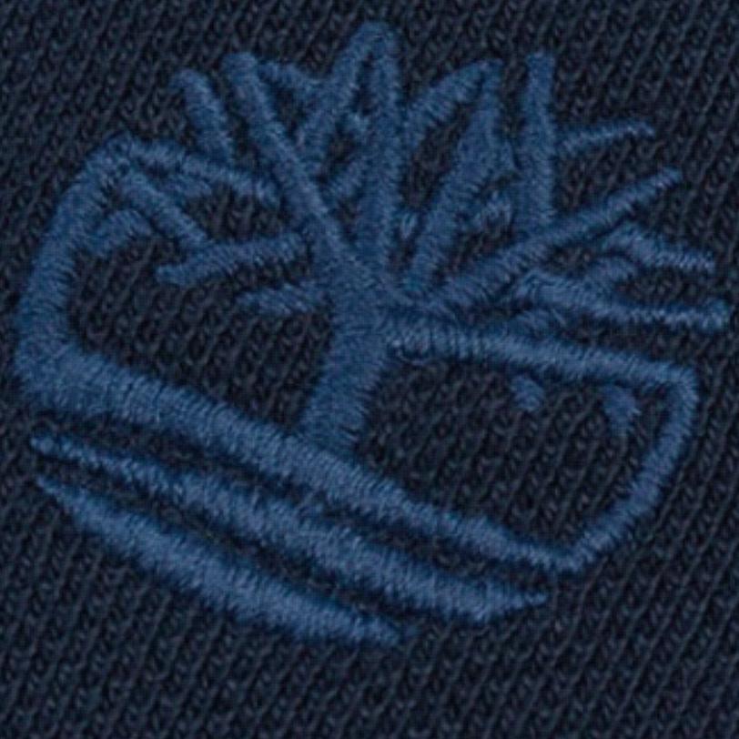 Timberland SS25 Regular Series Embroidered Logo Outdoor Casual Loose Breathable Short Sleeve Polo Shirt Men Polo Shirts Indigo A2EPM-Z02