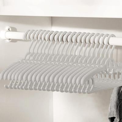 BOOFLYII Baby Set of Kids Leaves No Storage Hangers, 20, Non-Slip, Hangers, Marks, Extendable, Space-Saving, Thickened, Durable, Stylish,