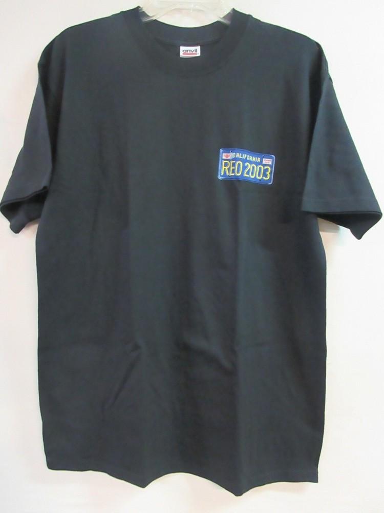 REO SPEEDWAGON OFFICIAL MERCH ON THE ROAD 2003 BAND CONCERT MUSIC  LARGE Unisex T-Shirt S