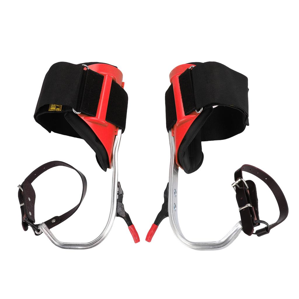 Tree Climbing Spikes Kit Aluminum Alloy Adjustable Tree Climbing Equipment with Anti Slip Pedal for Gardening Fruit