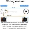 HAAMNING7 Speakon to XLR Cable, Speakon Male to XLR Female 3-Pin Cable, 22AWG Audio Speaker Adapter Extension Cord with Twist Lock, for Amplifiers,