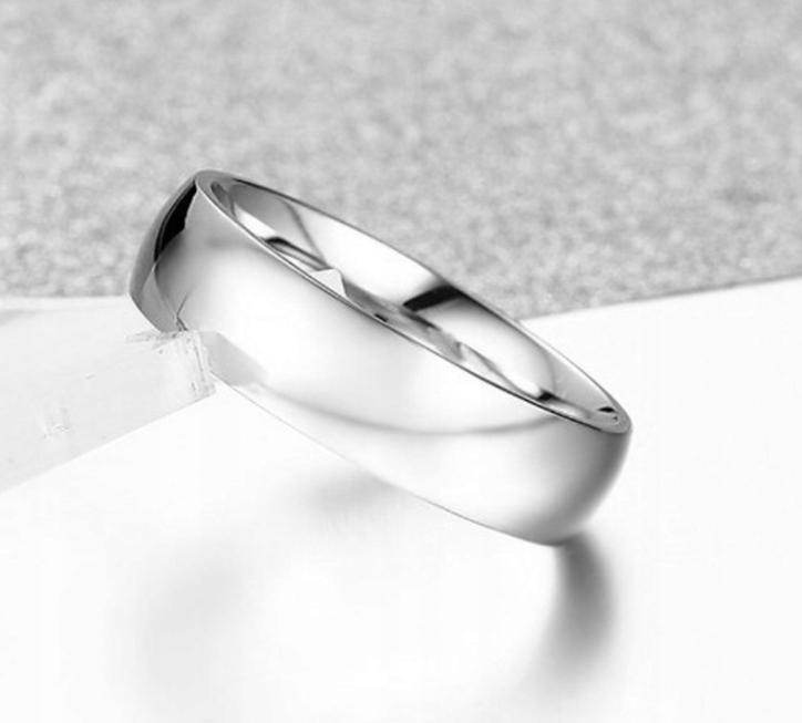 Ehering Silber Klassisch Stahl 163