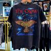 96 The Crow City Of Angels Rare  Vintage Washed Black T-Shirt Size XL Unisex T-Shirt