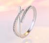 New   Copper Ring 5A Zircon Shining For Women Wedding Jewelry Engagement Charm Fashion High Quality Party Gifts